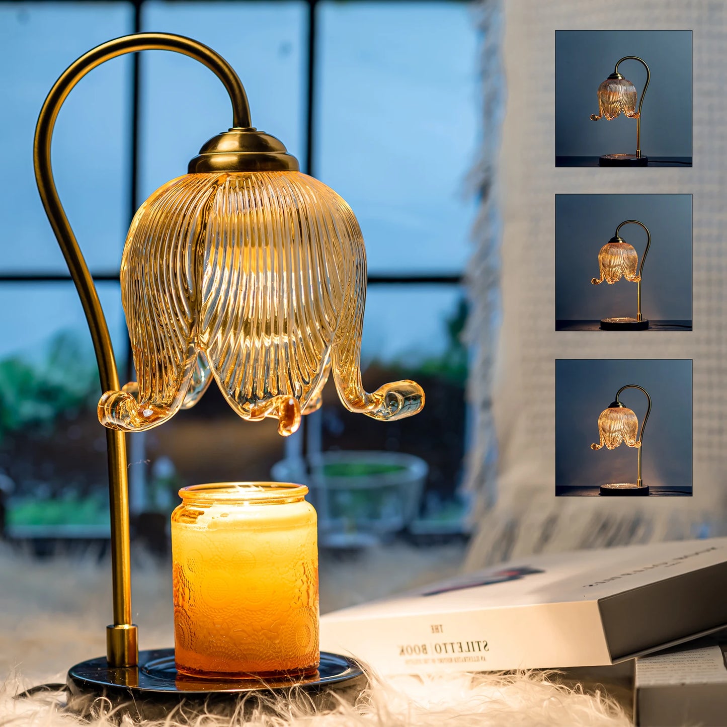 Tulip Flower Candle warmer Lamp